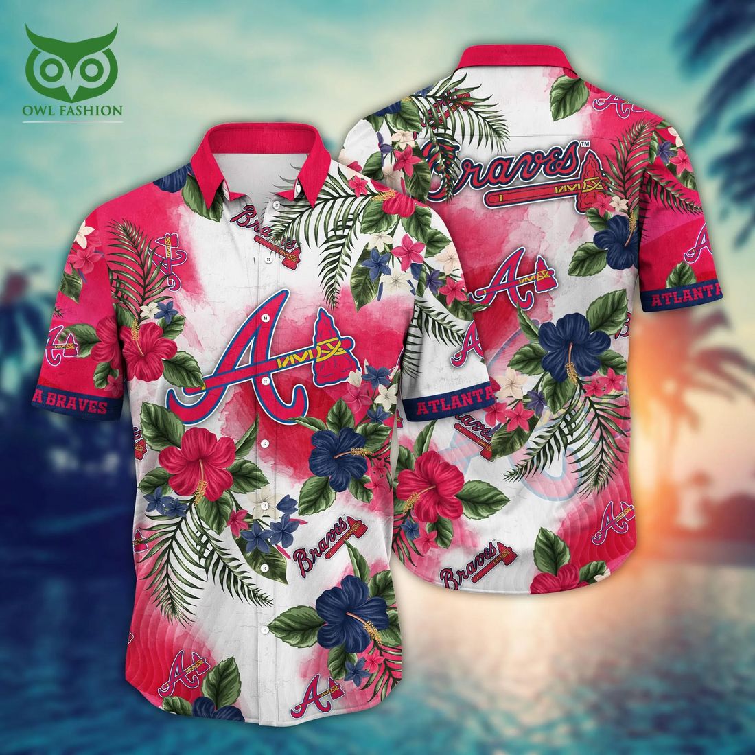 trending atlanta braves mlb flower floral hawaiian shirt 1 2GGsD