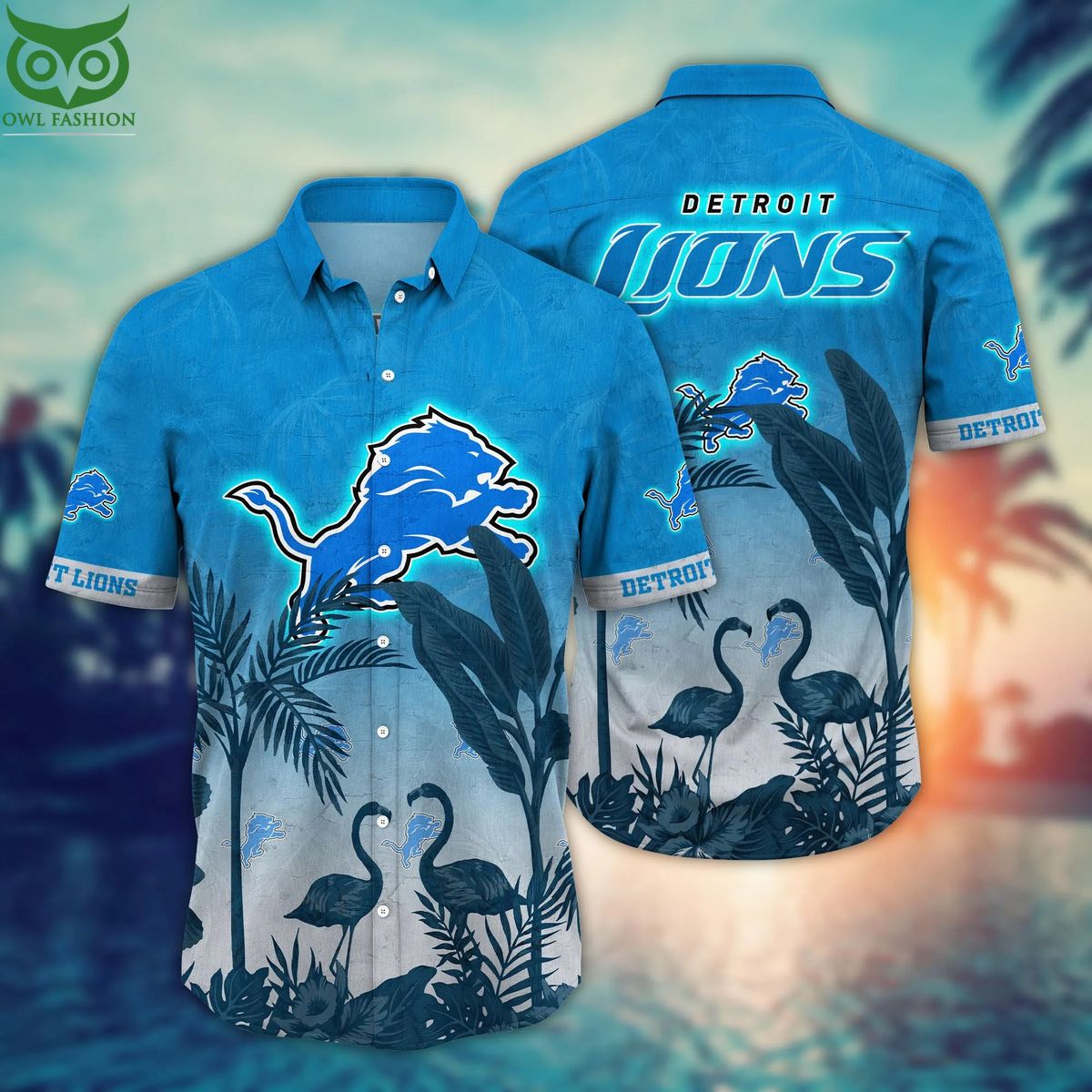 trending nfl detroit lions flower summer hawaiian shirt 1 tN8nf