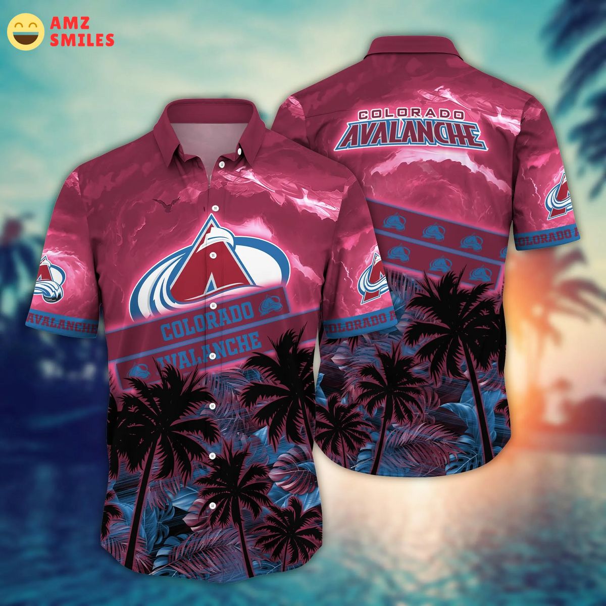 Trending NHL Colorado Avalanche Flower Summer Hawaiian Shirt Unique and sober