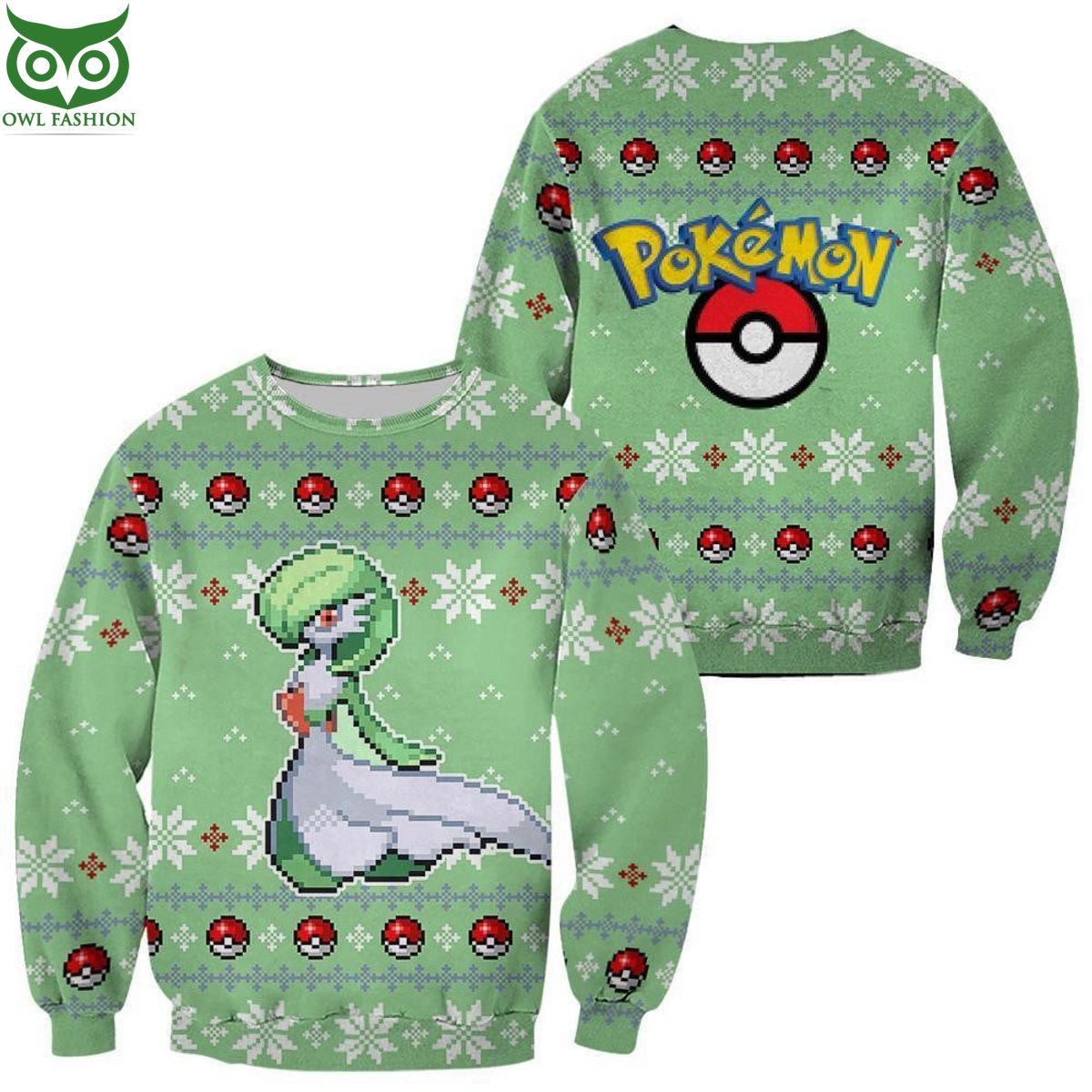 trending pokemon gardevoir ugly christmas sweater xmas gift 1 R0vhQ