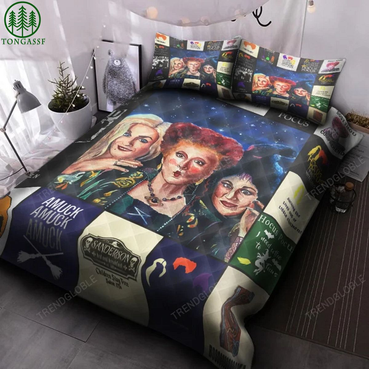 hocus pocus character bedding set 1 whTKw