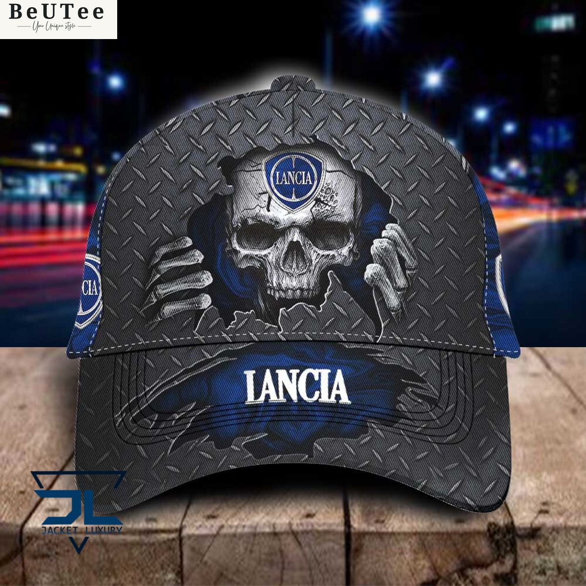 Lancia Car Skull Metal New Classic Cap This design is absolutely stunning.