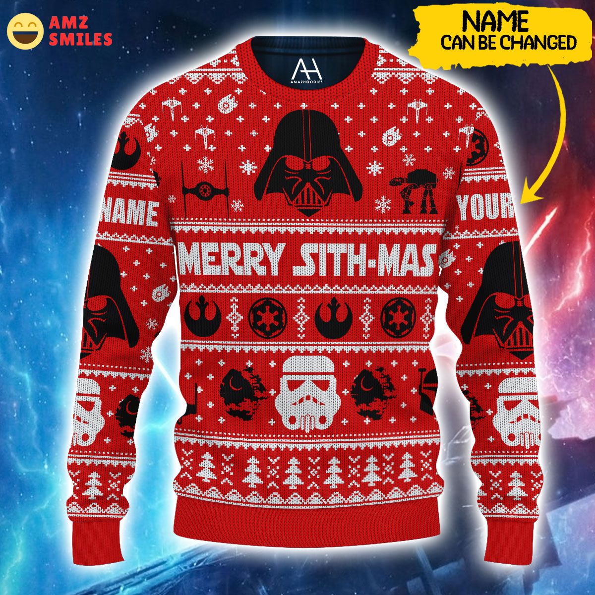 Star Wars Merry Sithmas Ugly Christmas Sweater Best click of yours