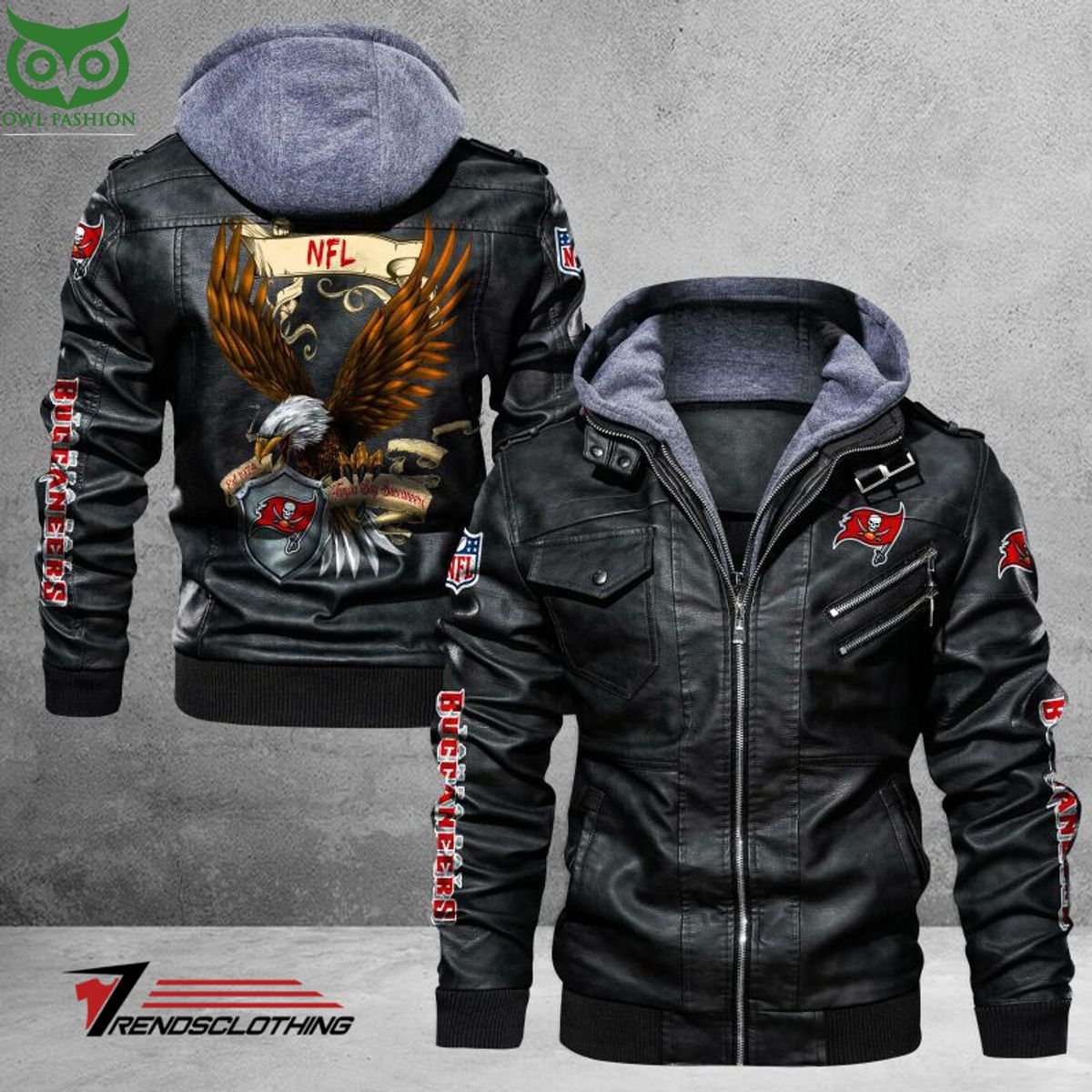 tampa bay buccaneers trending 2d leather jacket 1 xHFF8