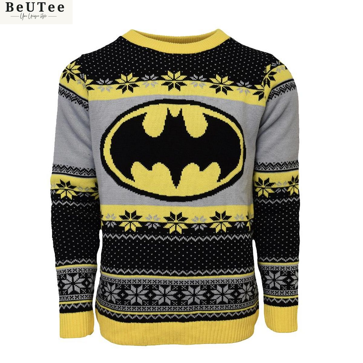Batman Symbol Ugly Christmas Sweater Jumper Rocking picture