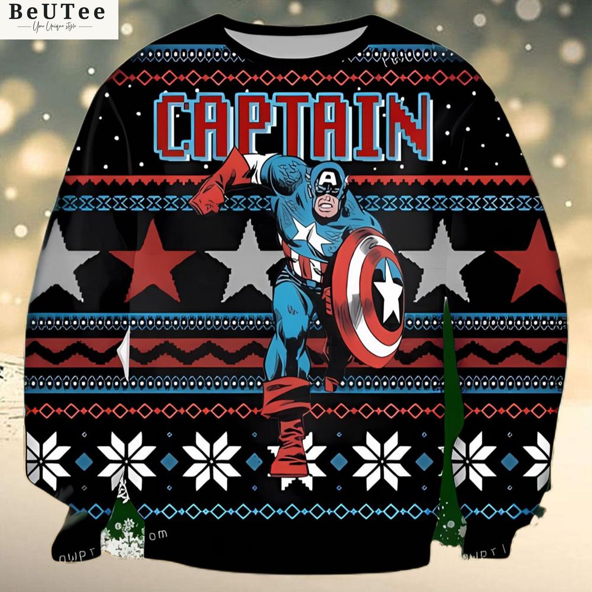 captain america marvel ugly sweater jumper for woman 1 pDQwo.jpg