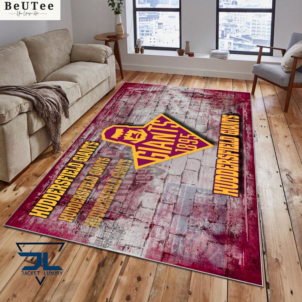 Huddersfield Giants Super League Rugby Carpet Rug Nice Pic