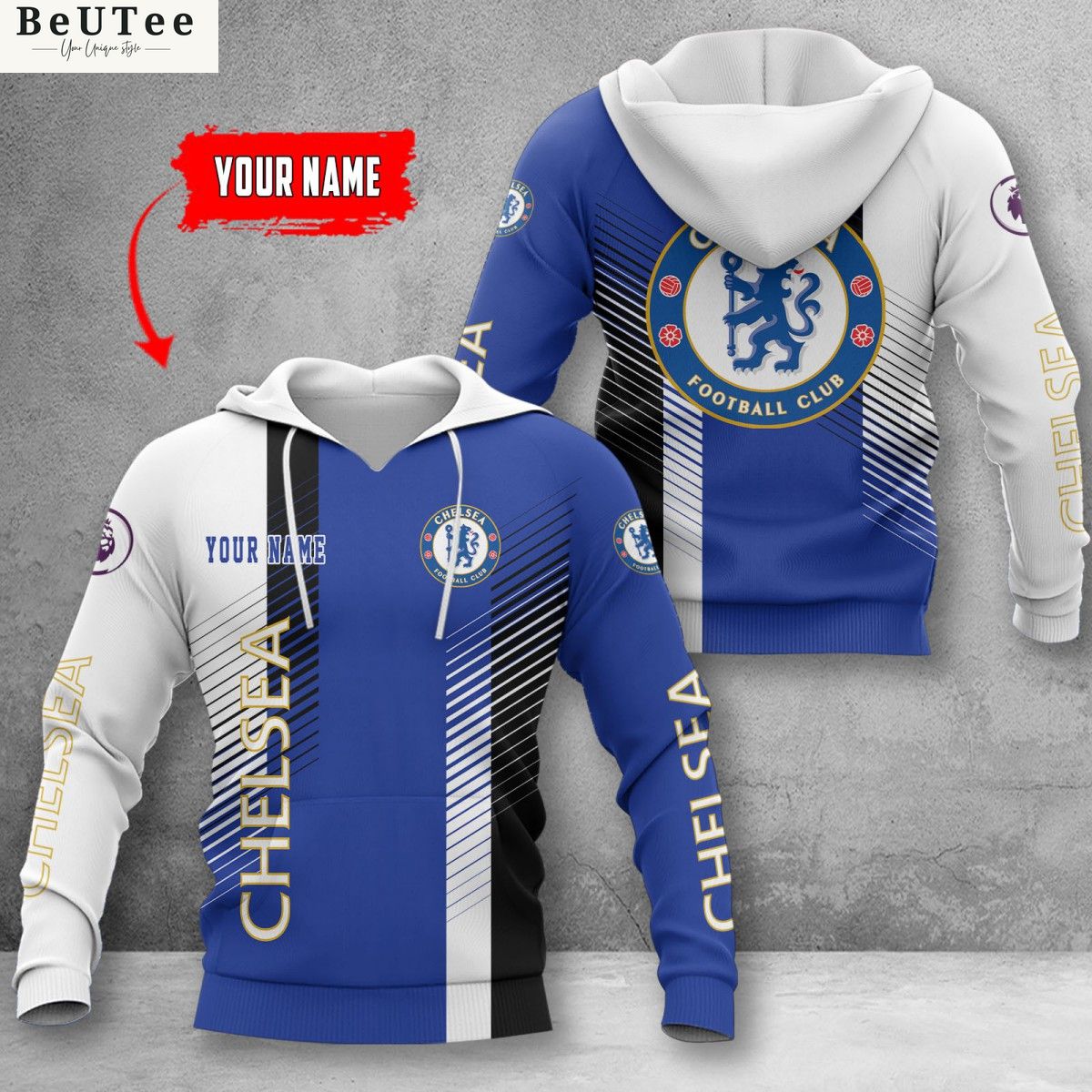 Personalized Chelsea F.C. Christmas For Fans Ugly Sweater Jumper Lovely smile