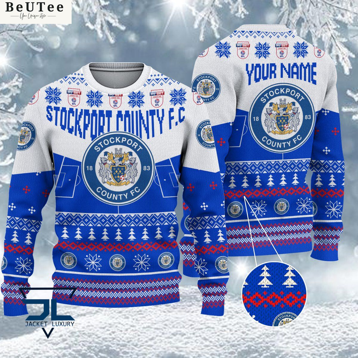 stockport county f c efl 2023 custom ugly christmas sweater jumper 1 uSayW.jpg