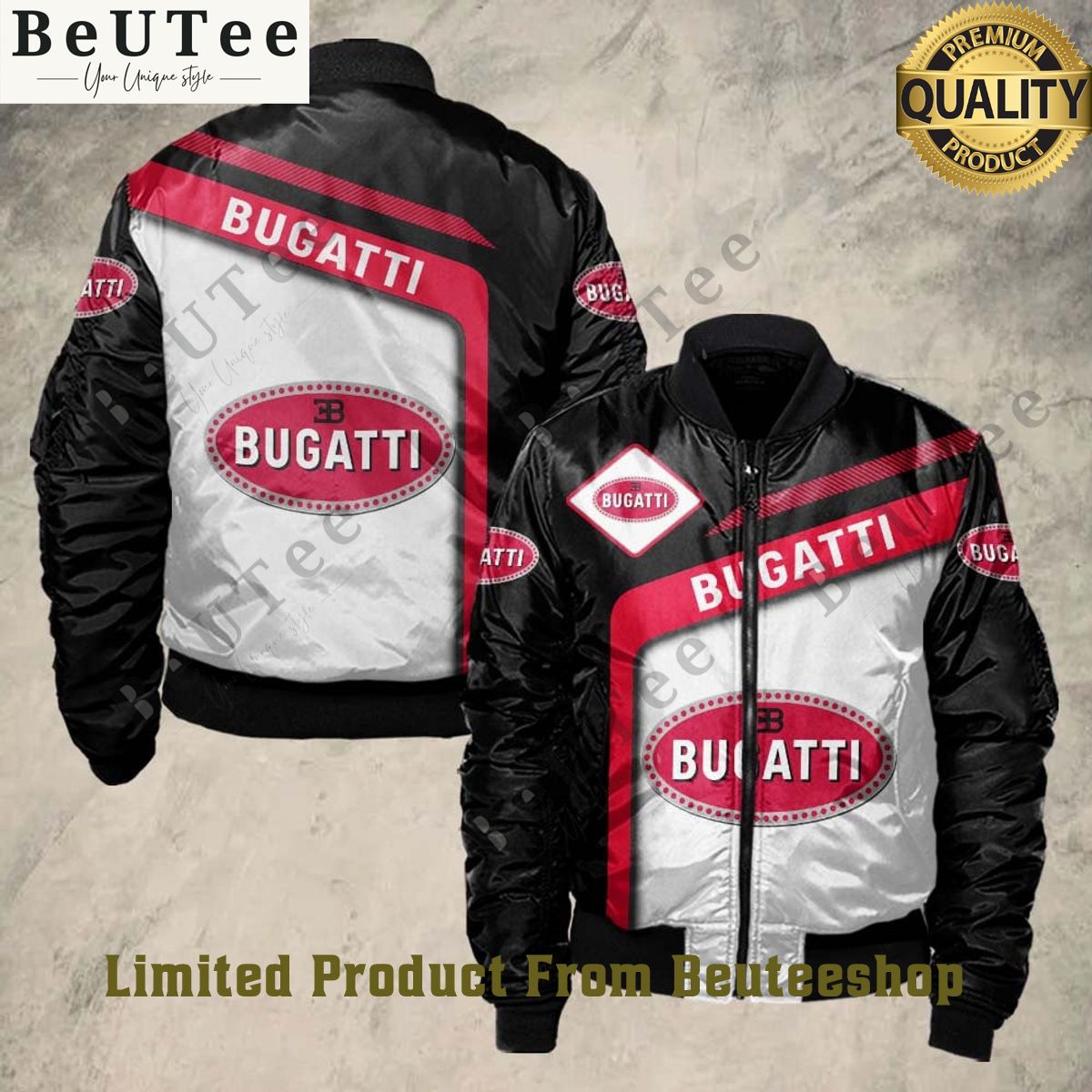 Bugati Sport 3D Bomber Jacket You are always best dear