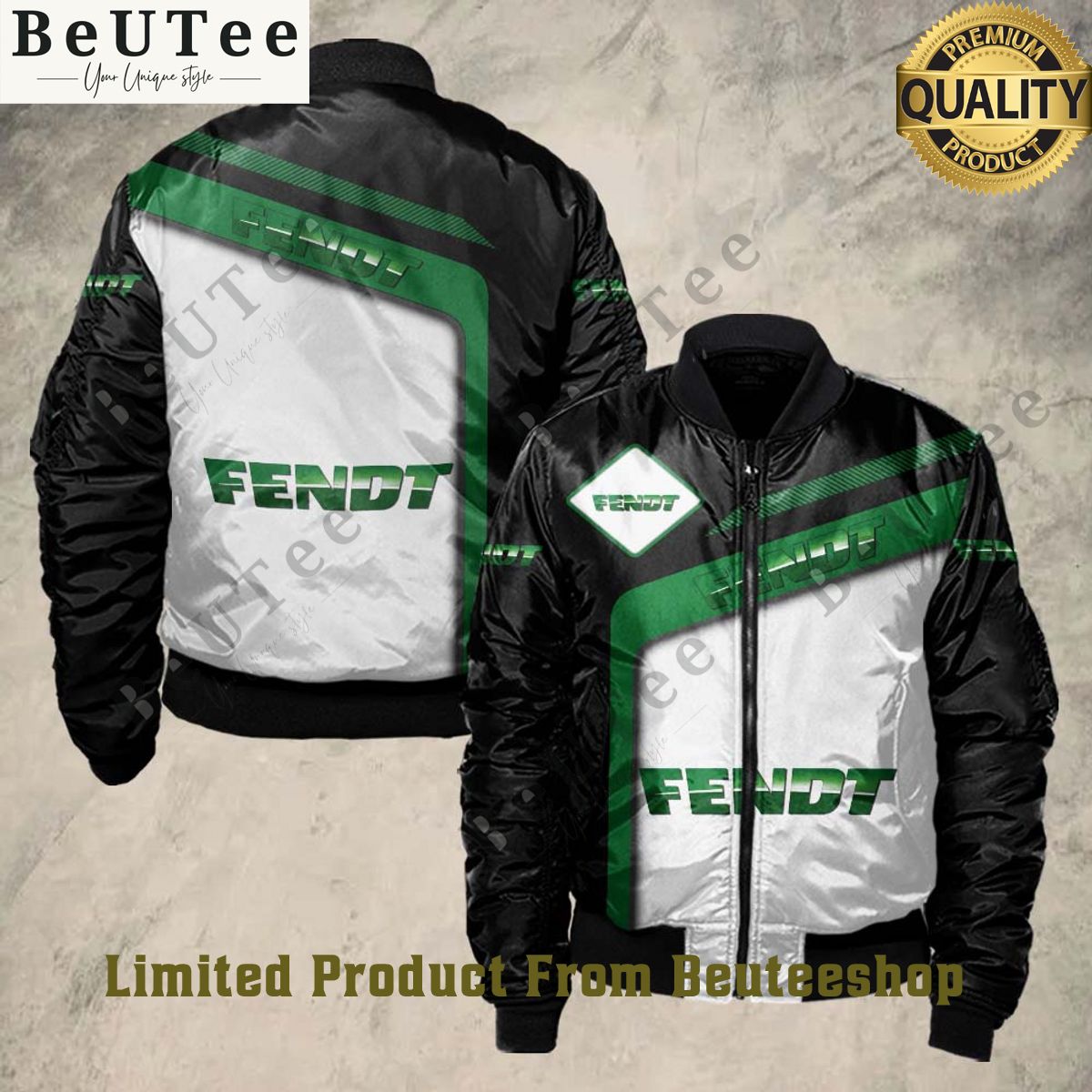 Fendt Sport 3D Bomber Jacket This design is a visual treat.