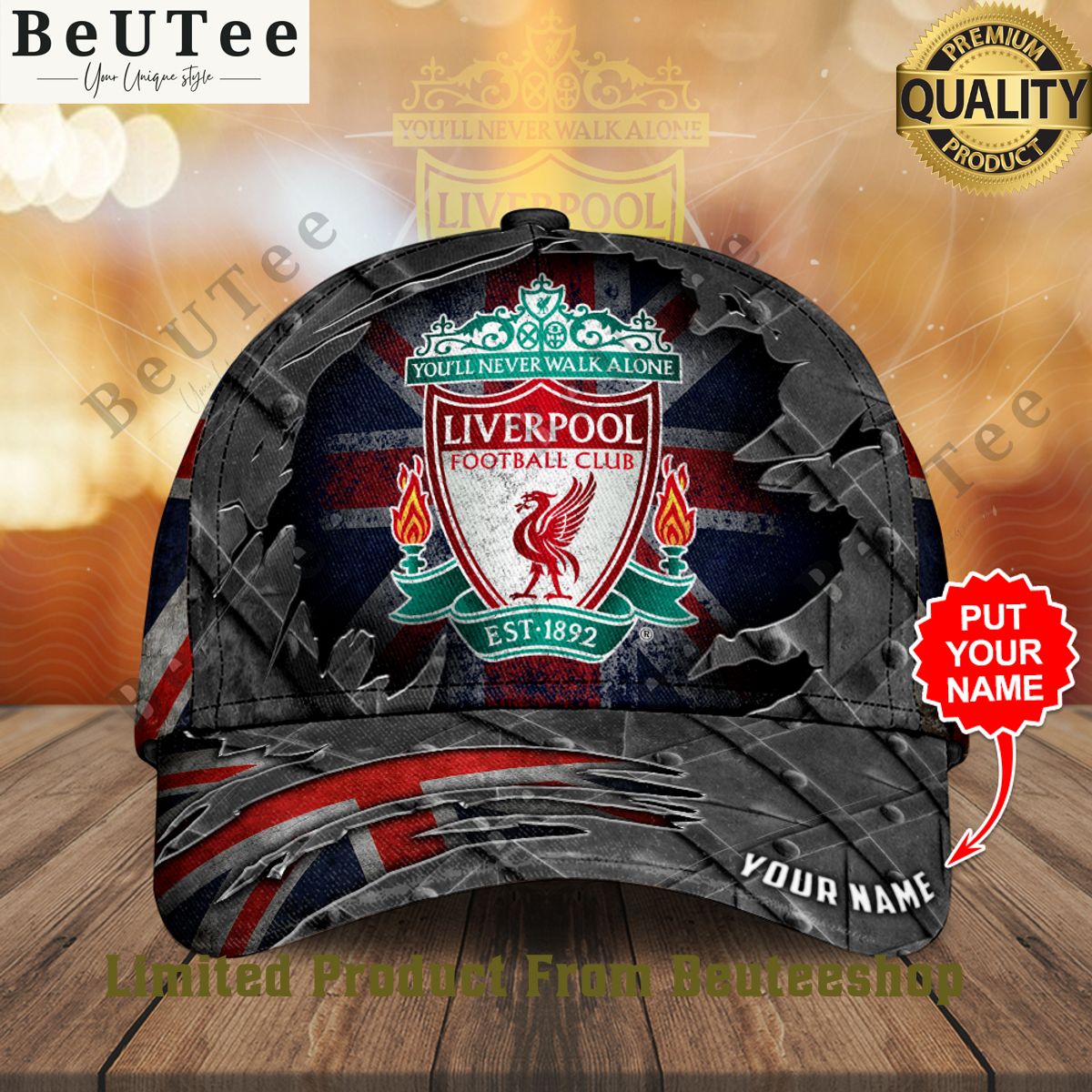 personalized liverpool epl gray classic cap 1 3OC8a.jpg