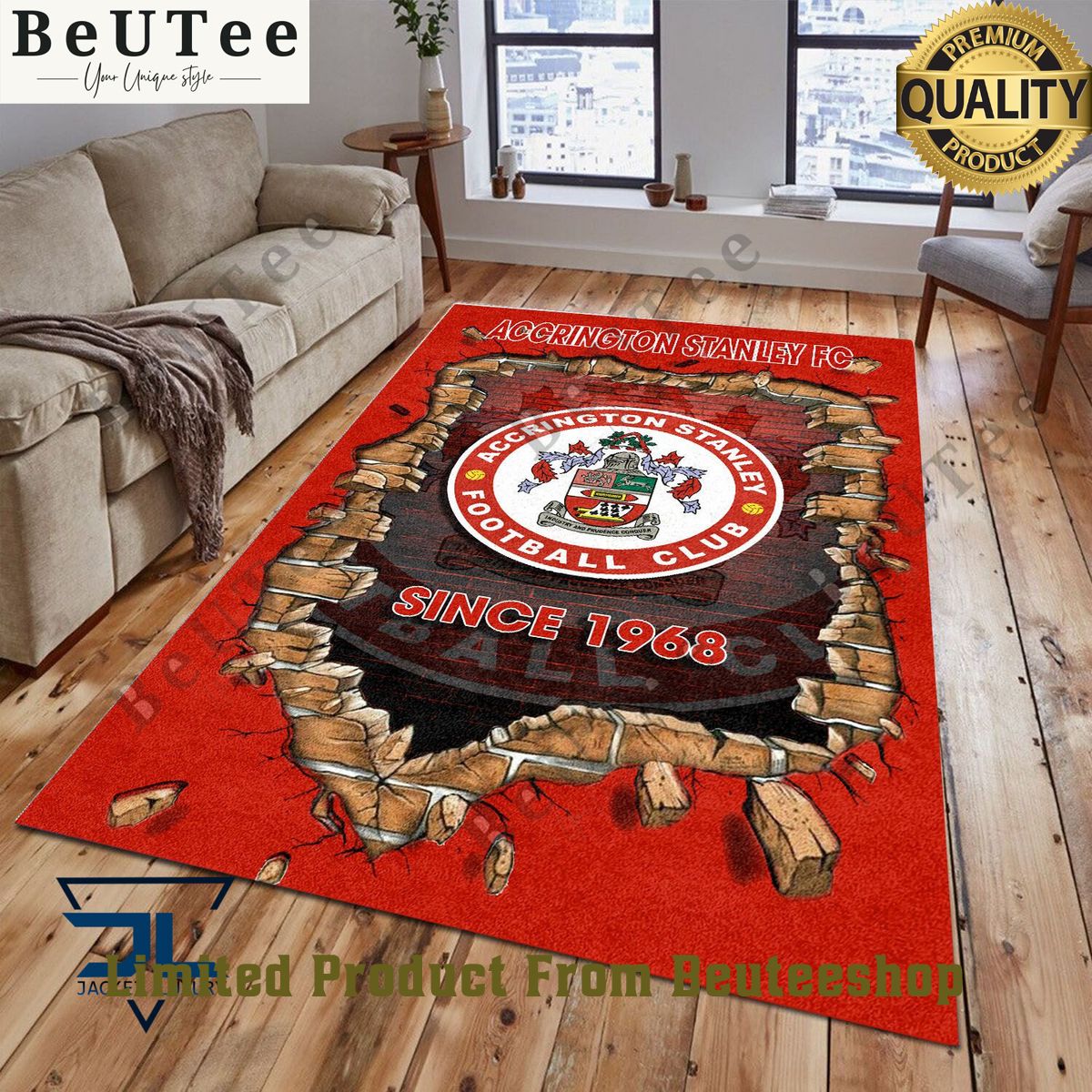 accrington stanley 1842 league two limited carpet living room 1