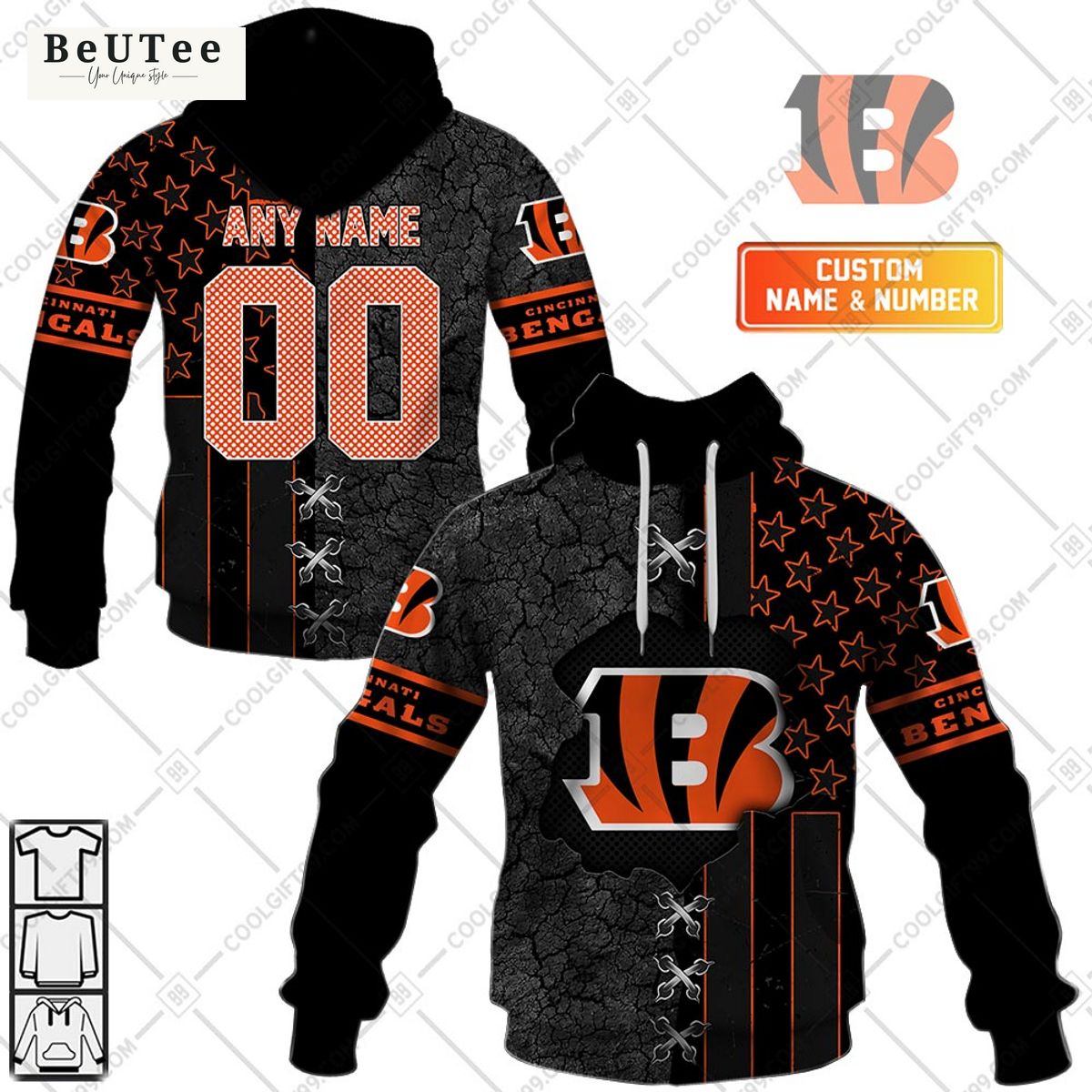 Cincinnati Bengals NFL personalized printed hoodie shirt Super sober