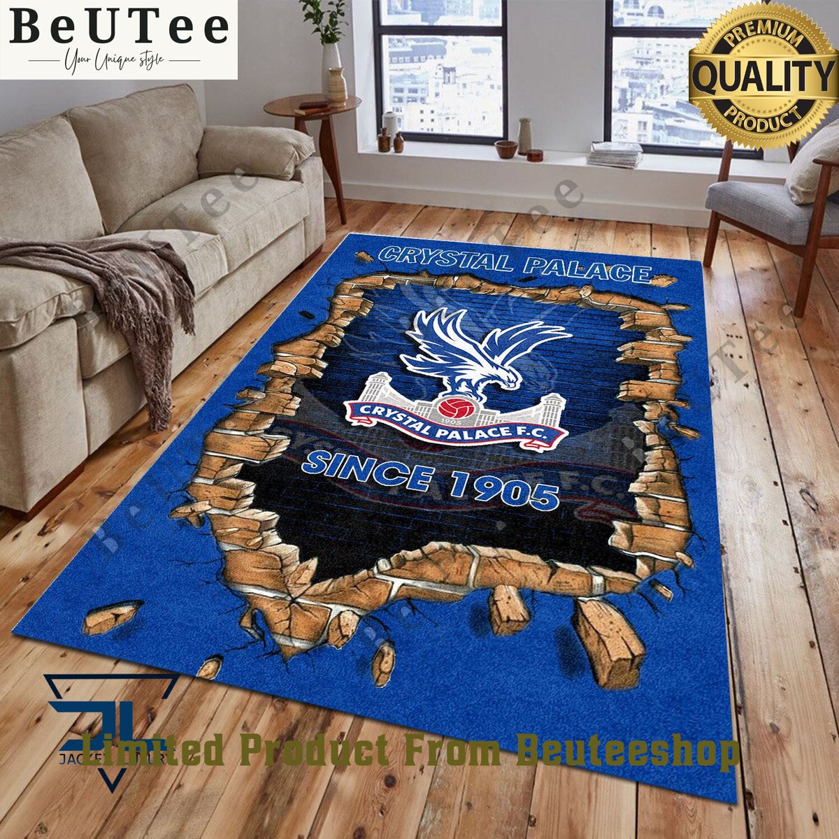 crystal palace f c 1873 football broken wall living room carpet 1