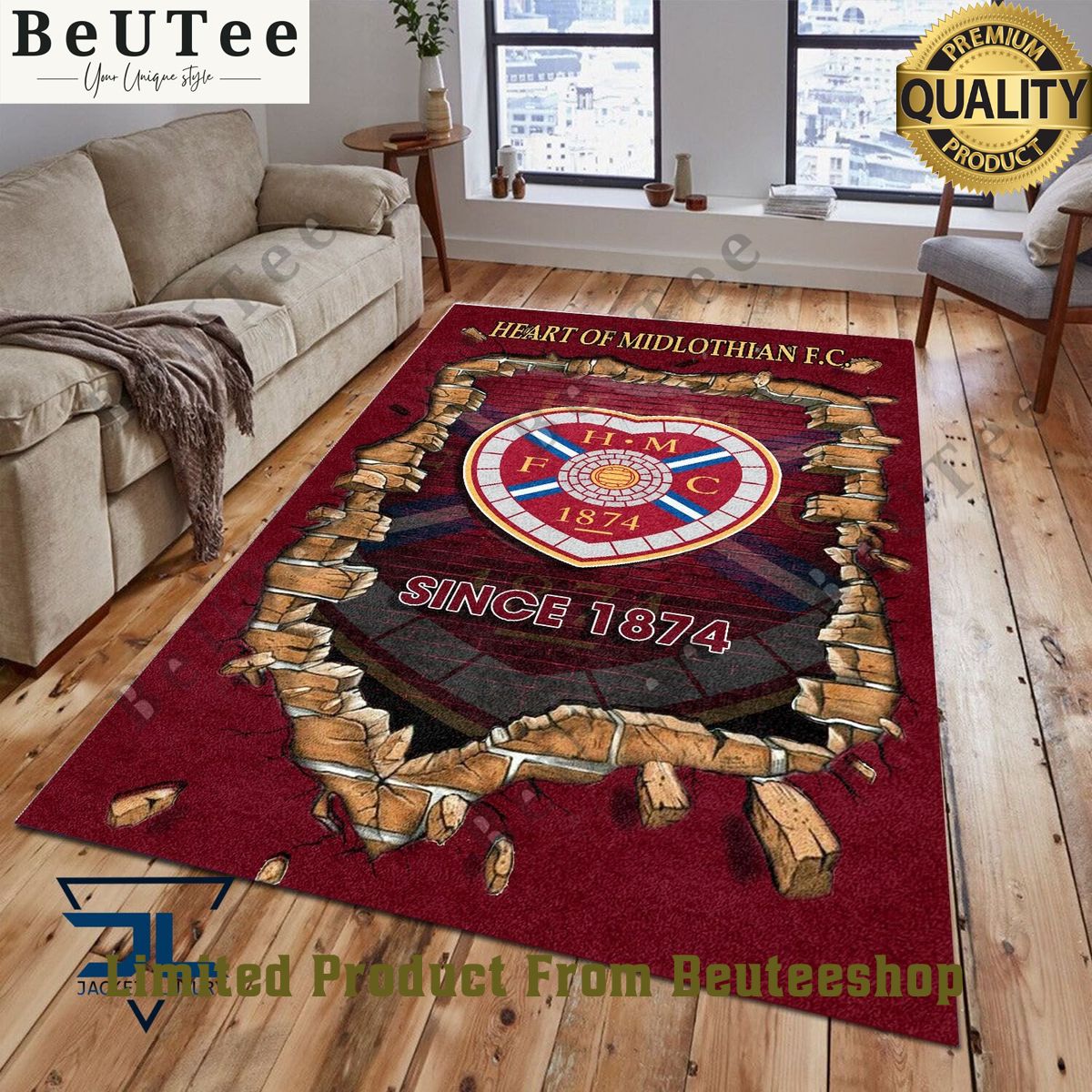 heart of midlothian f c 1783 scotland football living room carpet 1 vJ9zo.jpg