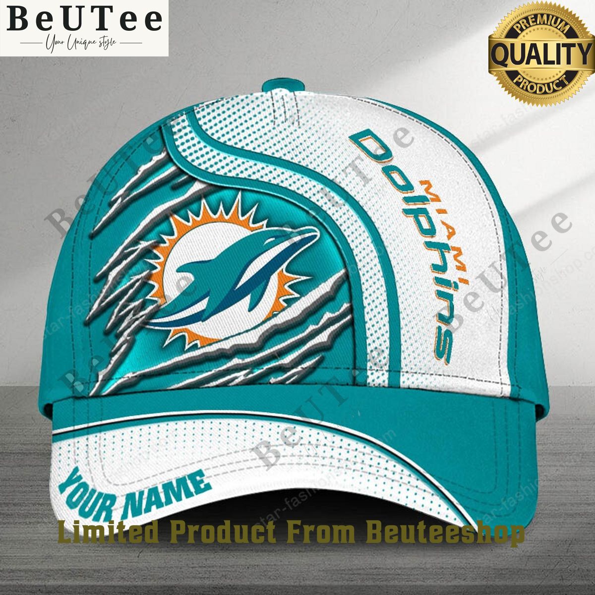 NFL Miami Dolphins Printed Cap Personalized Have you joined a gymnasium?