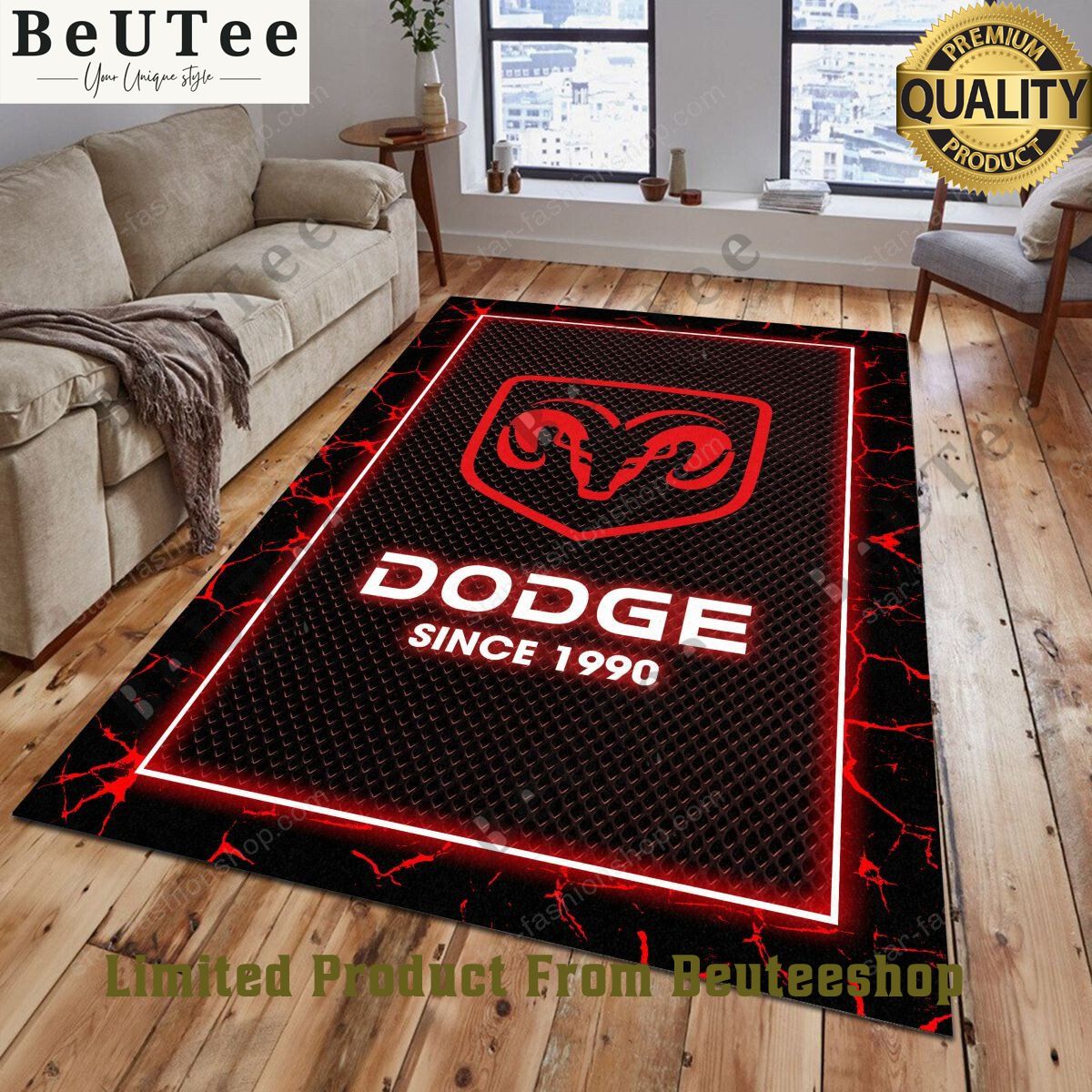 Dodge Since 1990 Trending Brand Lighting Rug Carpet You look cheerful dear