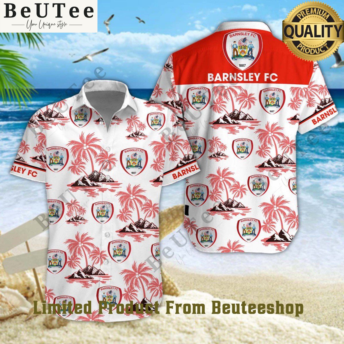 barnsley football team efl summer vibe hawaiian shirt 1