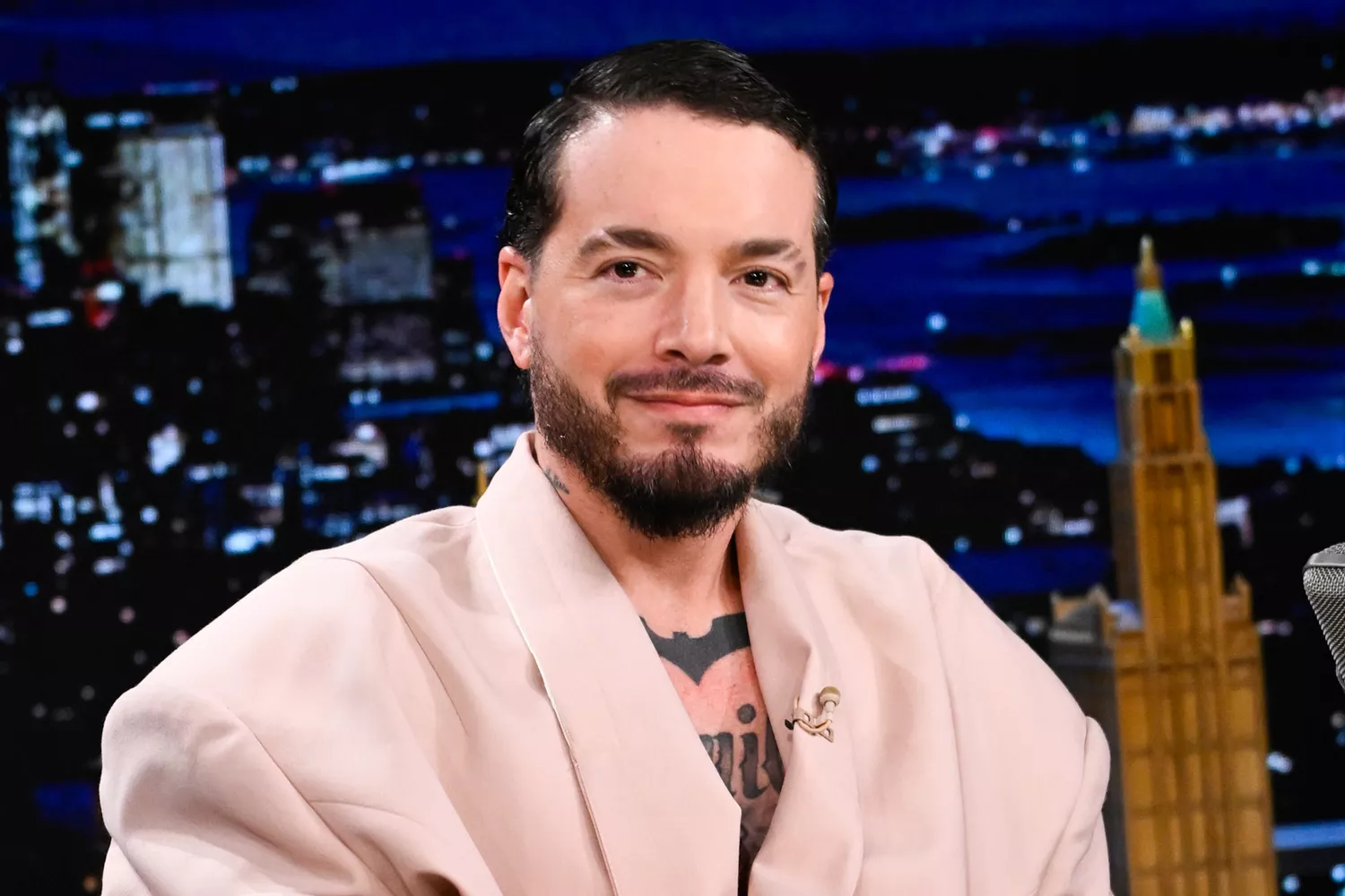 J Balvin on Connecting with Will Smith After the Oscars Slap: 'I Felt His Pain'