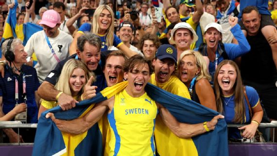 Armand Duplantis Breaks Own Pole Vault Record Wins Olympic Gold