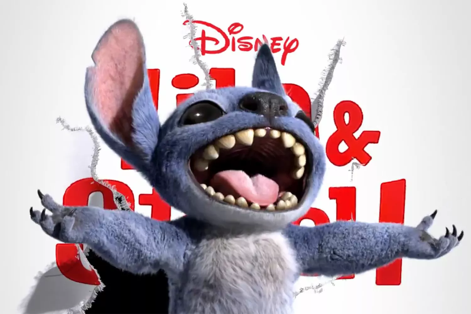 First Look at CGI Stitch in Live-Action "Lilo & Stitch"