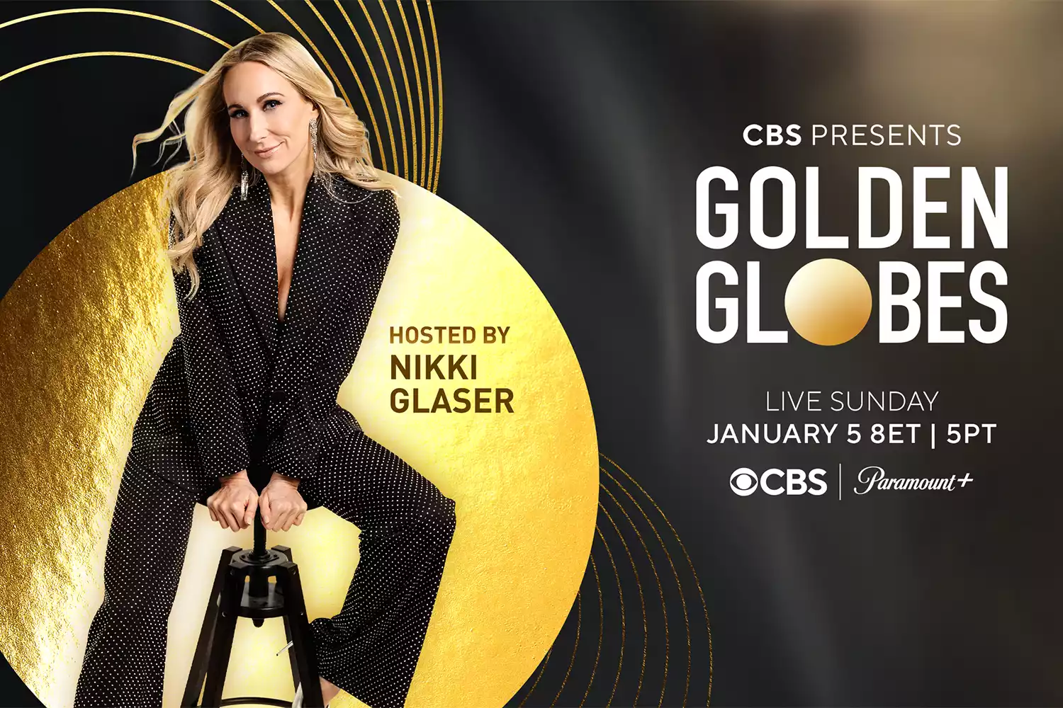 Nikki Glaser to Host 2025 Golden Globes Ceremony