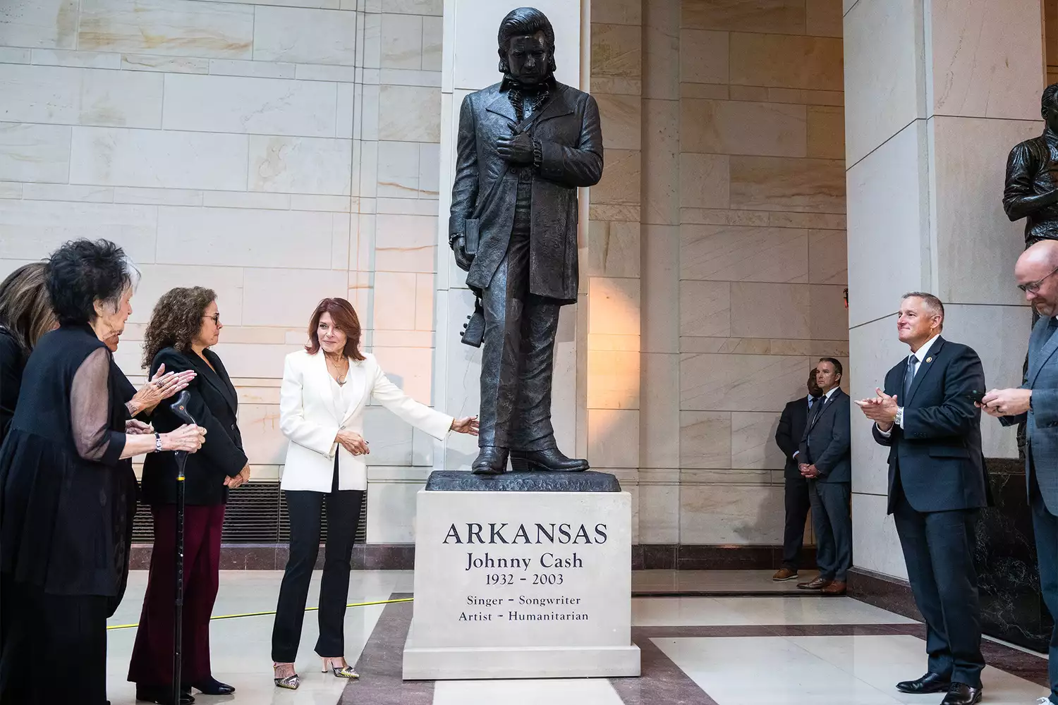 Johnny Cash Statue Unveiled at U.S. Capitol: "America is About More Than Laws"