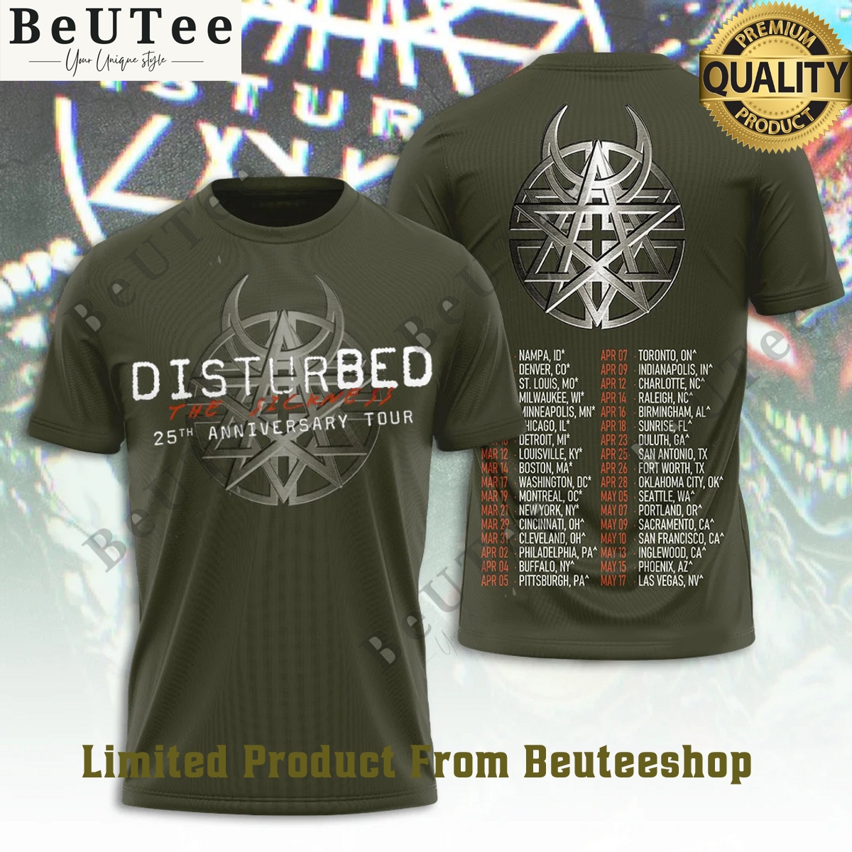 25th anniversary tour 2025 disturbed the sickness t shirt 1 TsfBy.jpg