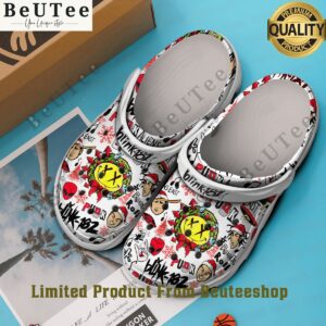 blink 182 rock n roll punk logo white crocs 2 2OHrE.jpg