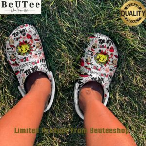 Blink 182 Rock n Roll Punk Logo White Crocs Best couple on earth