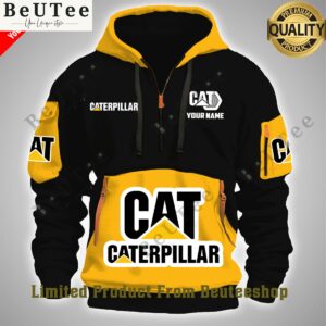custom name caterpillar engine black half zipper hoodie 5 2n7Ck.jpg