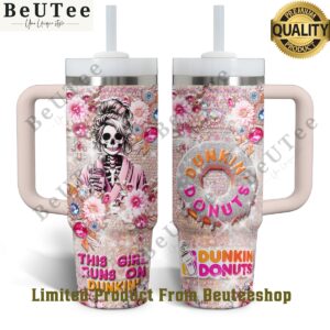 this girl runs on dunkin skull girl dunkin donuts 40oz with handle 4 2wEs4.jpg
