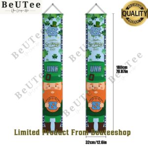 unc tar heels happy st patricks day symbol doormat 3 BGWPj.jpg