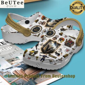 Vegas Golden Knights NHL Pacific 2017 Symbols Crocs Best couple on earth