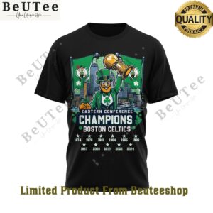 Boston Celtics Green Flag Building White Star 2D t Shirt Best click of yours