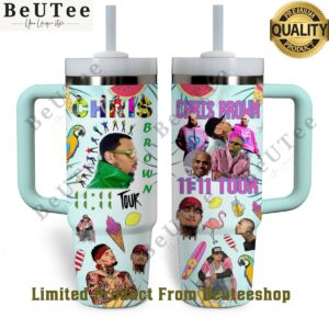 Chris Brown 11:11 Tour American Music Tumbler Cup Stunning