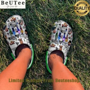 Chris Brown American Singer Symbols White Clogs Selfie expert