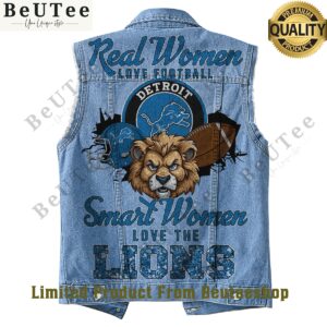 detroit lions real women love football smart women love the lions denim jacket 3 WibCM.jpg