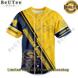 michigan wolverines hail to the victors go blue mascot baseball jersey shirt 2 a5fDg.jpg