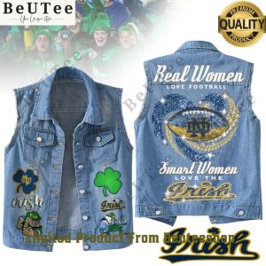 notre dame fighting irish smart women love the irish denim jacket 1 xbBxl.jpg