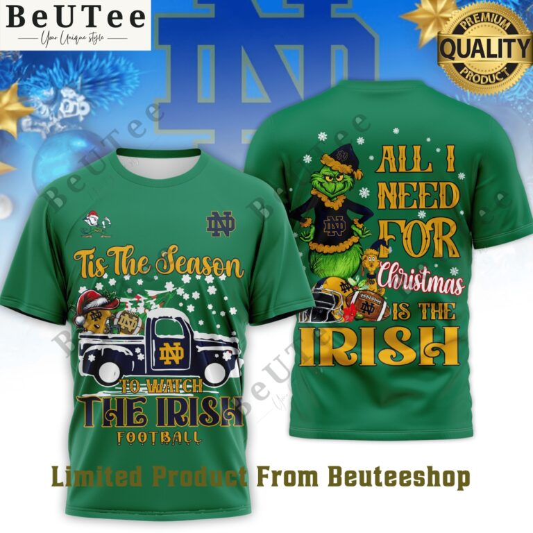 notre dame fighting irish tis the season to watch the irish football 3d t shirt 1 5HmBT.jpg