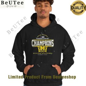michigan wolverines 2025 big ten tournament champions mens basketball t shirt 4 tPevf.jpg