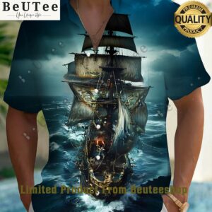 sailboat on the sea at night hawaiian shirt 1 x7PN9.jpg