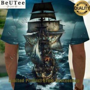Sailboat on the Sea at night Hawaiian Shirt Nice shot bro