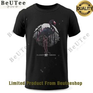Sleep Token The Even In Arcadia Tour 2025 Flamingo Black t Shirt Stunning