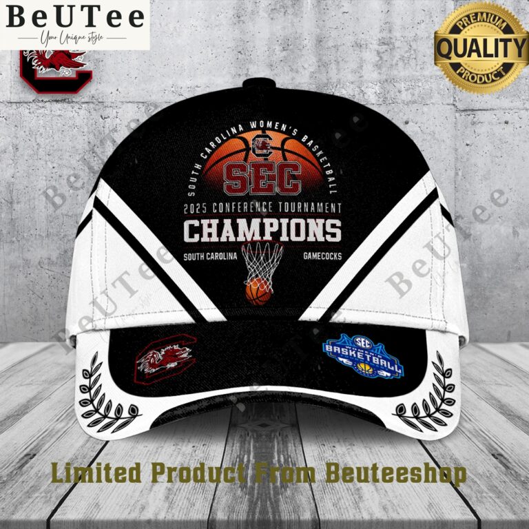 south carolina gamecocks 2025 sec womens basketball black classic cap 1 09wri.jpg
