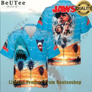 Spielberg thriller JAWS Hawaii 1975 3D Shirt Nice shot bro