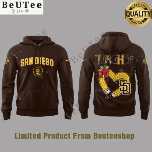 Teacher Appreciation Night x San Diego Padres 3d hoodie Damn good