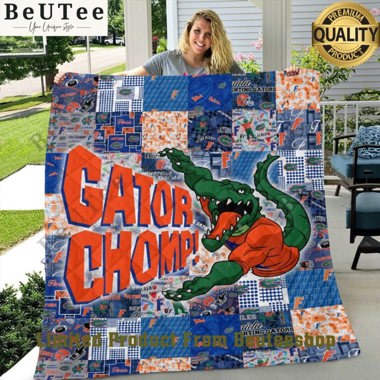 florida gators crocodile symbol ncaa basketball quilt blanket 1 g0Iik.jpg